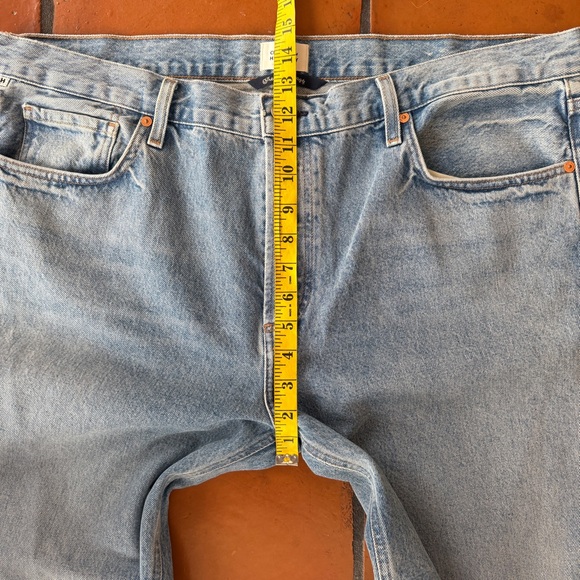 Citizens of Humanity Jeans Women 34 (42x28.5) Straight High Rise Blue Denim Neve - Picture 11 of 12